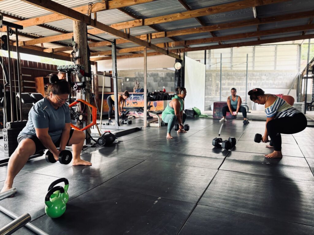 salle de sport à moorea